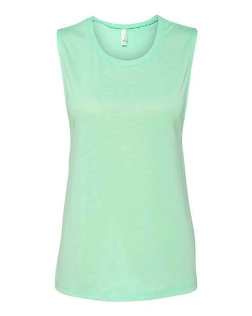 BELLA + CANVAS Women's Flowy Scoop Muscle Tank 8803