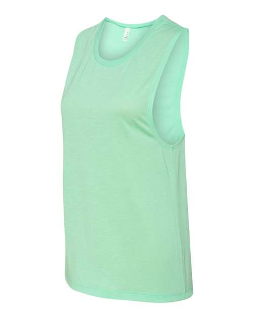 BELLA + CANVAS Women's Flowy Scoop Muscle Tank 8803