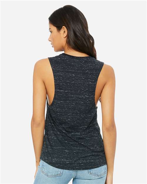 BELLA + CANVAS Women's Flowy Scoop Muscle Tank 8803