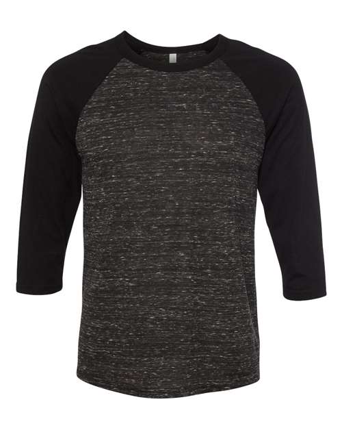BELLA + CANVAS Unisex Three-Quarter Sleeve Baseball Tee 3200