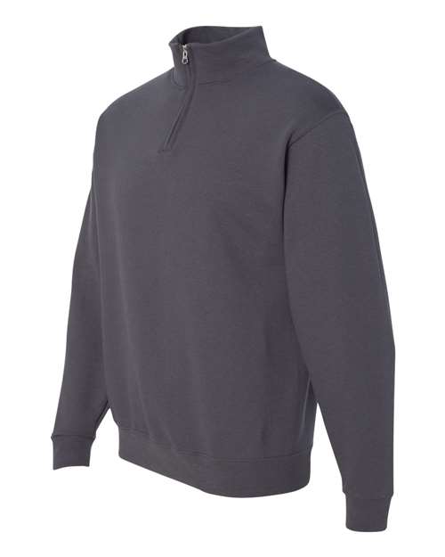 JERZEES Unisex Nublend® Cadet Collar Quarter-Zip Sweatshirt 995MR