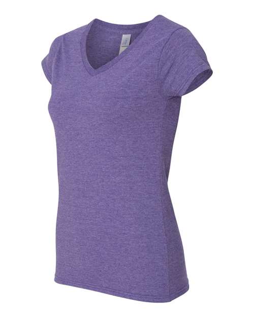 Gildan Women's Softstyle® V-Neck T-Shirt 64V00L