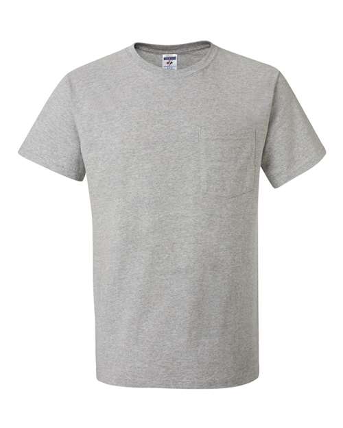 JERZEES Unisex Dri-Power® 50/50 Pocket T-Shirt 29MPR