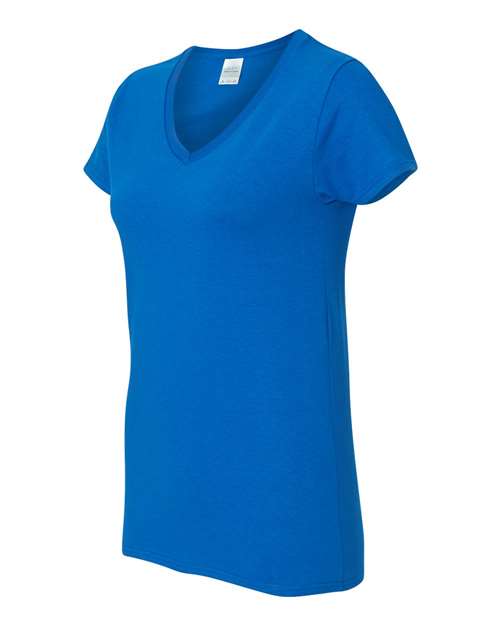 Gildan Women's Heavy Cotton™ V-Neck T-Shirt 5V00L