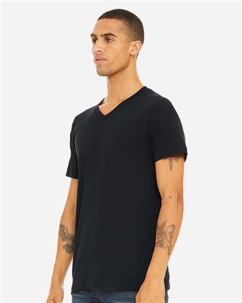 BELLA + CANVAS Unisex Jersey V-Neck Tee 3005