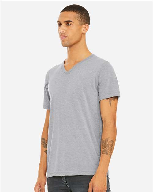 BELLA + CANVAS Unisex Triblend V-Neck Tee 3415