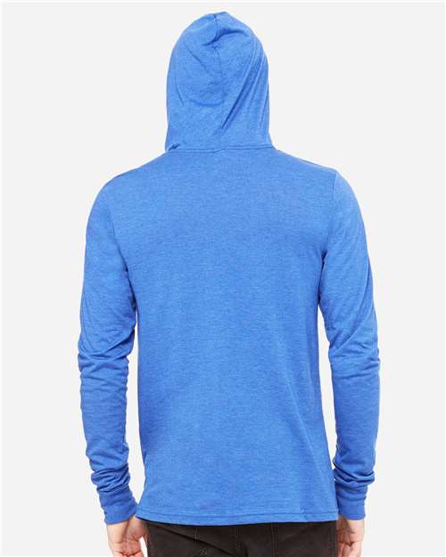 BELLA + CANVAS Unisex Jersey Hooded Long Sleeve Tee 3512