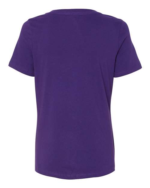 BELLA + CANVAS Women’s Relaxed Jersey V-Neck Tee 6405
