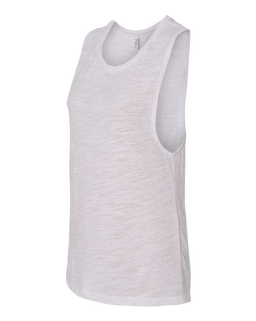 BELLA + CANVAS Women's Flowy Scoop Muscle Tank 8803