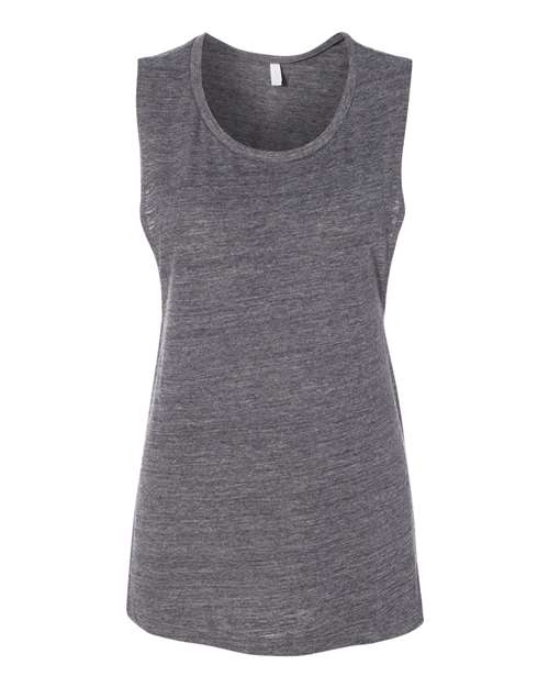 BELLA + CANVAS Women's Flowy Scoop Muscle Tank 8803