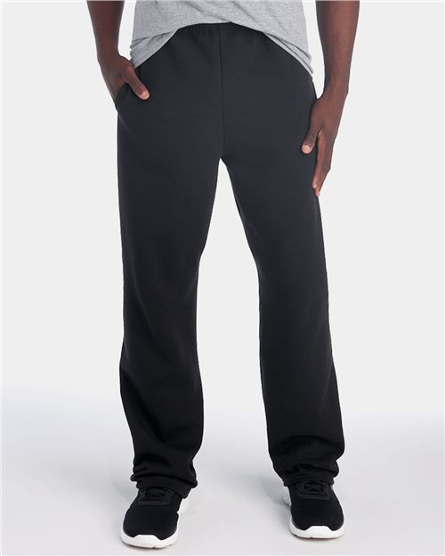 JERZEES Unisex NuBlend® Open-Bottom Sweatpants with Pockets 974MPR