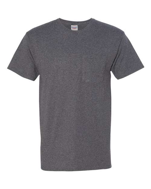 JERZEES Unisex Dri-Power® 50/50 Pocket T-Shirt 29MPR