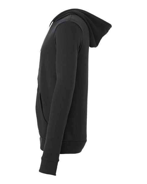 BELLA + CANVAS Unisex Sponge Fleece Full-Zip Hoodie Sweatshirt 3739