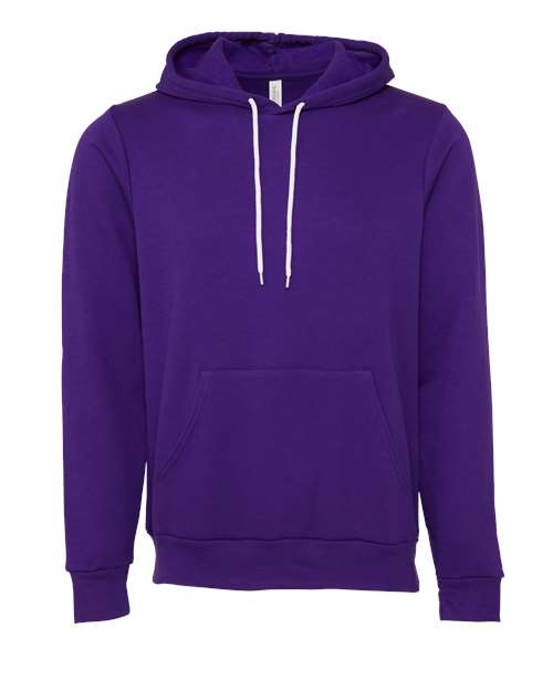 BELLA + CANVAS Unisex Sponge Fleece Hoodie Sweatshirt 3719