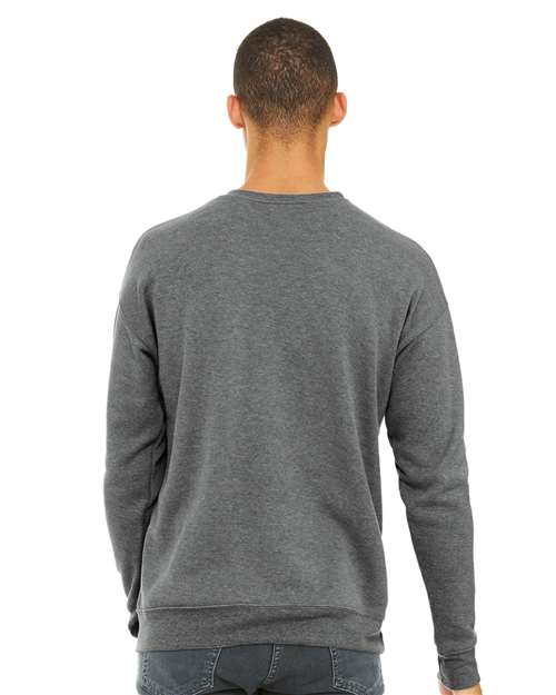BELLA + CANVAS Unisex Sponge Fleece Drop Shoulder Crewneck Sweatshirt 3945