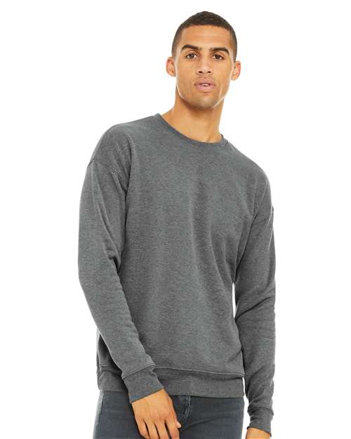 BELLA + CANVAS Unisex Sponge Fleece Drop Shoulder Crewneck Sweatshirt 3945