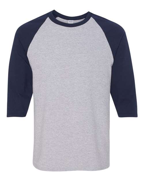 Gildan Unisex Heavy Cotton™ Raglan Three-Quarter Sleeve T-Shirt 5700