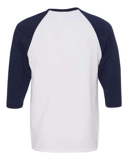 Gildan Unisex Heavy Cotton™ Raglan Three-Quarter Sleeve T-Shirt 5700