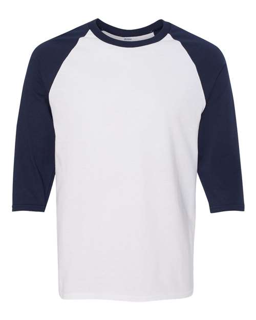 Gildan Unisex Heavy Cotton™ Raglan Three-Quarter Sleeve T-Shirt 5700