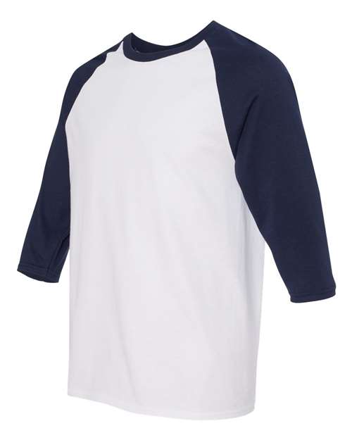 Gildan Unisex Heavy Cotton™ Raglan Three-Quarter Sleeve T-Shirt 5700