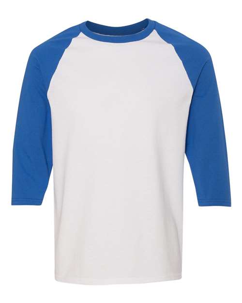 Gildan Unisex Heavy Cotton™ Raglan Three-Quarter Sleeve T-Shirt 5700