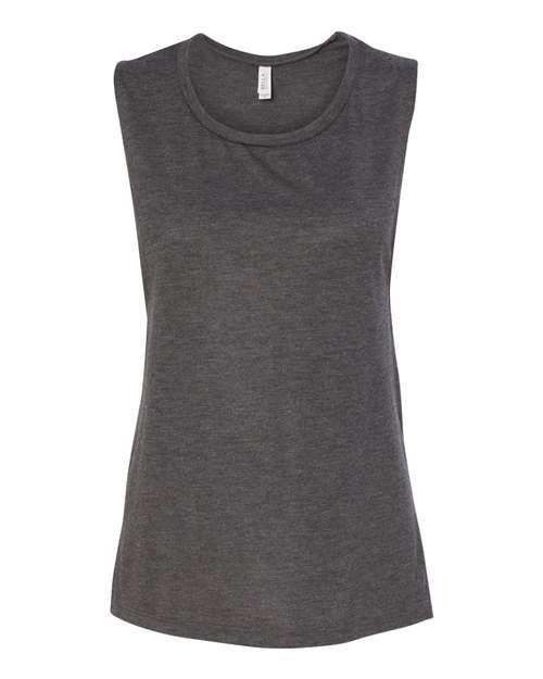 BELLA + CANVAS Women's Flowy Scoop Muscle Tank 8803