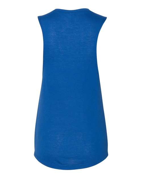 BELLA + CANVAS Women's Flowy Scoop Muscle Tank 8803