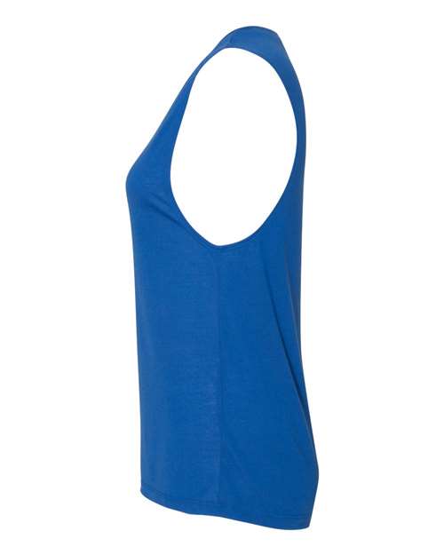 BELLA + CANVAS Women's Flowy Scoop Muscle Tank 8803