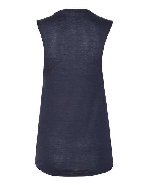 BELLA + CANVAS Women's Flowy Scoop Muscle Tank 8803