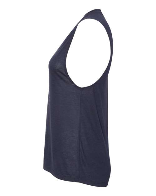 BELLA + CANVAS Women's Flowy Scoop Muscle Tank 8803