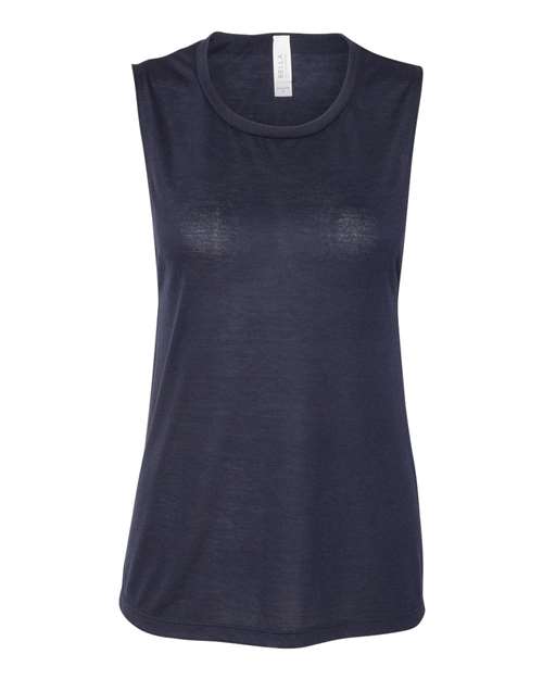 BELLA + CANVAS Women's Flowy Scoop Muscle Tank 8803