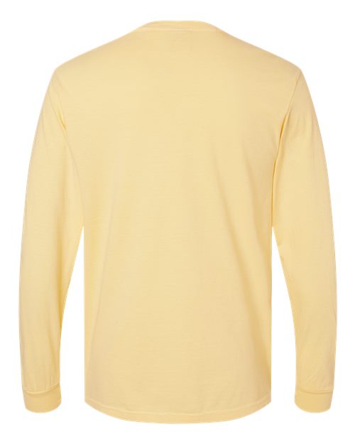 Comfort Colors Unisex Garment-Dyed Heavyweight Long Sleeve Pocket T-Shirt 4410