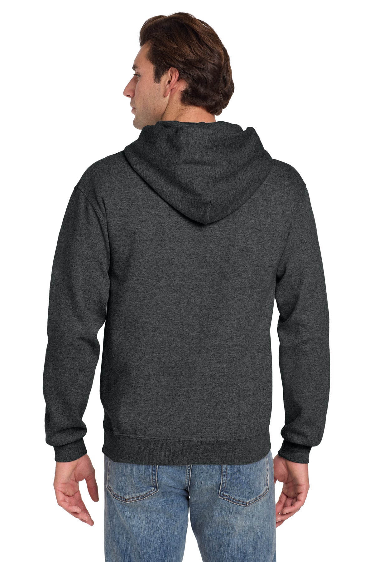 Jerzees Super Sweats NuBlend - Pullover Hooded Sweatshirt.  4997M