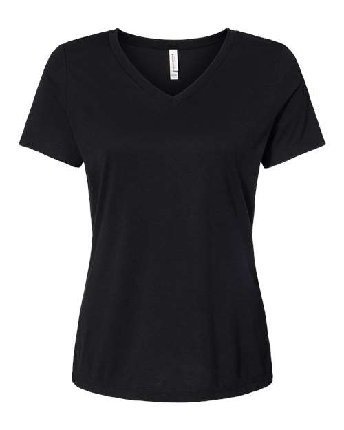 BELLA + CANVAS Women's Relaxed Triblend V-Neck Tee 6415