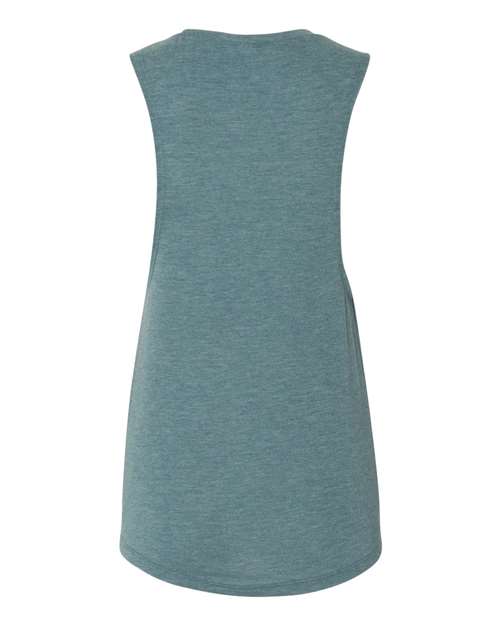 BELLA + CANVAS Women's Flowy Scoop Muscle Tank 8803