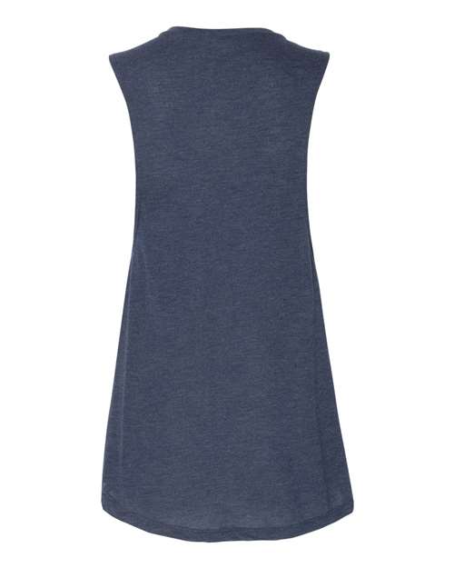 BELLA + CANVAS Women's Flowy Scoop Muscle Tank 8803