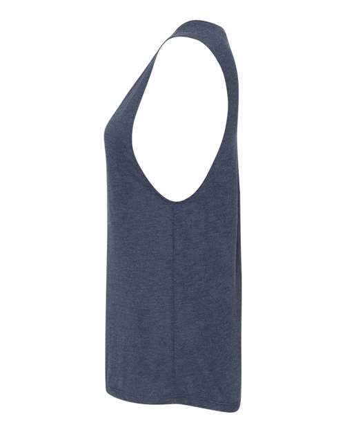 BELLA + CANVAS Women's Flowy Scoop Muscle Tank 8803