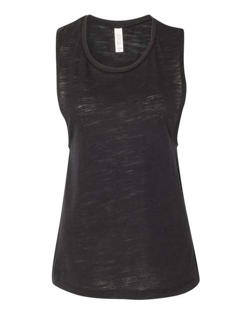 BELLA + CANVAS Women's Flowy Scoop Muscle Tank 8803