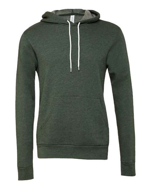 BELLA + CANVAS Unisex Sponge Fleece Hoodie Sweatshirt 3719