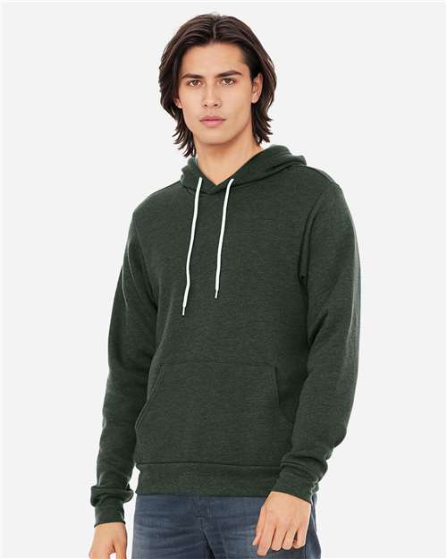 BELLA + CANVAS Unisex Sponge Fleece Hoodie Sweatshirt 3719