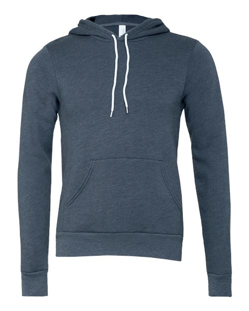 BELLA + CANVAS Unisex Sponge Fleece Hoodie Sweatshirt 3719