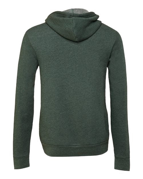 BELLA + CANVAS Unisex Sponge Fleece Full-Zip Hoodie Sweatshirt 3739