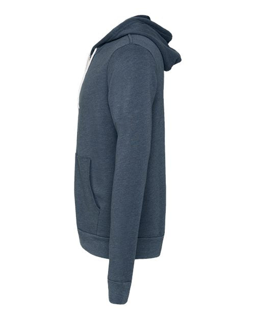 BELLA + CANVAS Unisex Sponge Fleece Full-Zip Hoodie Sweatshirt 3739