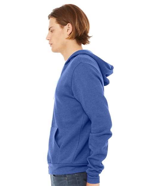 BELLA + CANVAS Unisex Sponge Fleece Full-Zip Hoodie Sweatshirt 3739