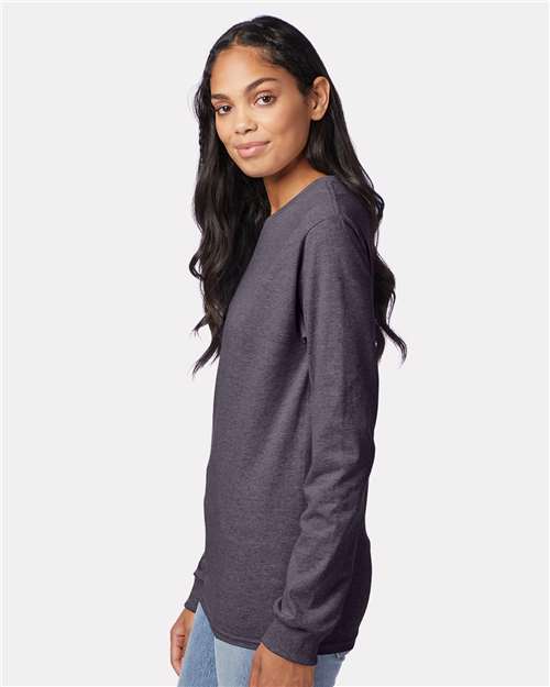 Hanes Authentic Long Sleeve T-Shirt 5586