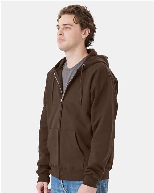 Hanes Unisex Ultimate Cotton® Full-Zip Hooded Sweatshirt F280
