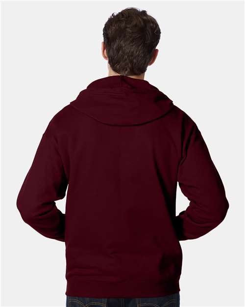 Hanes Unisex EcoSmart® Full-Zip Hooded Sweatshirt P180