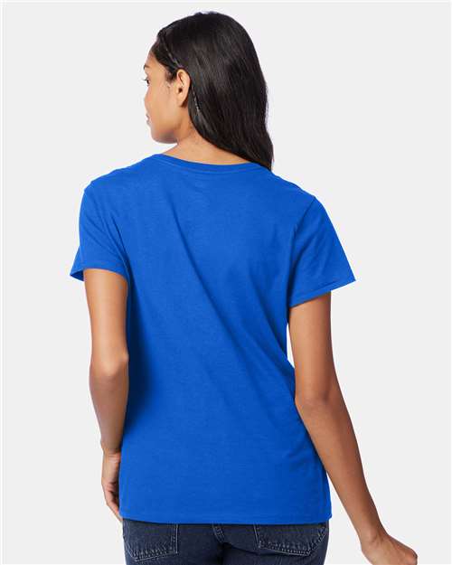 Hanes Women's Perfect-T V-Neck T-Shirt S04V