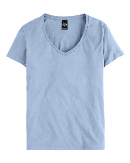 Hanes Women's Perfect-T V-Neck T-Shirt S04V