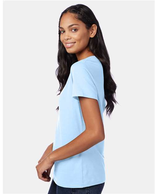 Hanes Women's Perfect-T V-Neck T-Shirt S04V